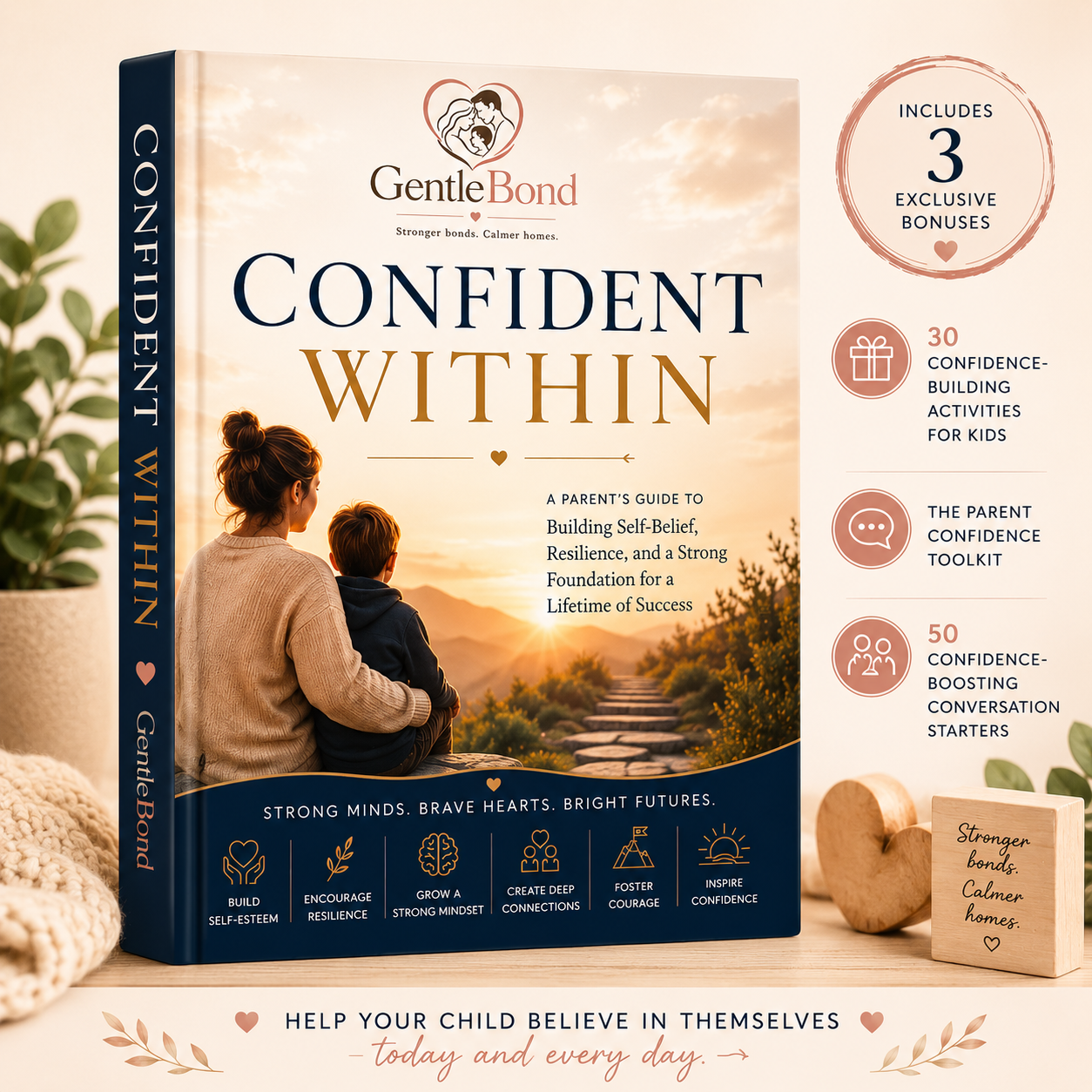 Confident Within parenting ebook by GentleBond helping children build confidence, resilience, and self-belief with practical strategies for parents.