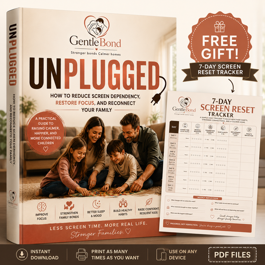 Unplugged: The Parent’s Guide to Reducing Screen Time & Raising Calm - My Gentle Bond
